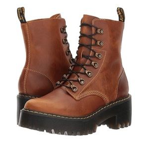 Dr. Martens Leona 7 hook hiker boot. Size 9.